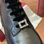Roger Vivier Crystal Buckle Ankle Boots - Image 5
