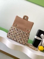 Chanel CF Sequined SO Handbag 21cm - Image 5