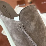 Loro Piana Babouche Walk Men's Suede Mule FAM3488 MOTT - Image 5