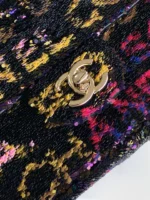Chanel CF Sequined SO Handbag 21cm - Image 5