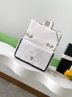 Chanel CF Sequined SO Handbag 21cm - Image 5