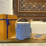 Louis Vuitton All In BB Bucket Bag Denim M28107 - Image 5