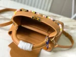 Louis Vuitton Capucines Sunbeam Beaded Leopard Bag MM M28713 - Image 5