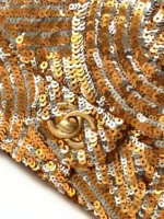 Chanel CF Sequined SO Handbag 21cm - Image 5