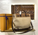 Louis Vuitton Steamer 40 Workwear Suede M26019 - Image 5