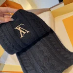 Louis Vuitton Never Freeze Cable Knit Wool Scarf - Image 3