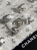 Chanel CF Sequined SO Handbag 21cm - Image 5