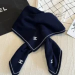 Chanel 26B CC Knit Head Scarf 74cm - Image 5