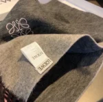 Loewe Anagram Reversible Wool Scarf - Image 5