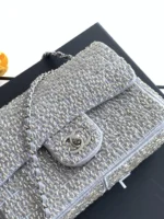 Chanel CF Sequined SO Handbag 21cm - Image 5