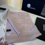Chanel 26C CC Jacquard Stole - Image 3