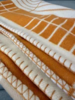 Hermès Geometric Wool Cashmere Blanket - Image 5