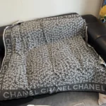 Chanel 26C CC Logo Square Scarf 122cm - Image 5
