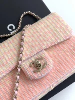 Chanel CF Sequined SO Handbag 21cm - Image 5