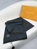 Louis Vuitton Monogram Knit Wool Scarf - Image 5
