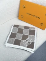 Louis Vuitton Damier Heritage Knit Wool Scarf - Image 5