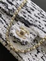 Chanel CF Sequined SO Handbag 21cm - Image 5