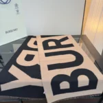 Burberry Logo Letter Reversible Scarf - Image 5