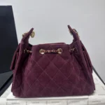 Chanel 26P Mini Hippie Drawstring Bucket Bag 20cm - Image 5