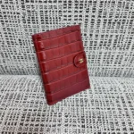 Chanel Crocodile-Embossed Passport Wallet - Image 5