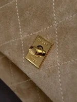 Chanel 26A Suede Classic Flap Bag 22cm - Image 5