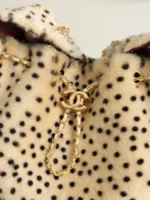 Chanel 25C Spotted Hippie Drawstring Bucket Bag 30cm - Image 5
