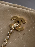 Chanel 26A Suede Chain Bowling Bag 32cm - Image 5