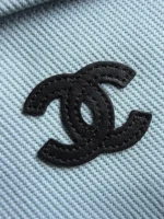 Chanel Coco Beach Canvas Rugby Ball Bag 32cm - Image 5