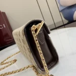 Gucci Primavera Horsebit GG Canvas Chain Shoulder Bag 21cm - Image 5