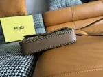 Fendi Baguette Woven Leather Bag 27cm - Image 5