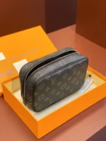 Louis Vuitton Monogram Eclipse Toiletry Pouch Small 21cm - Image 5