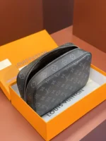 Louis Vuitton Monogram Eclipse Toiletry Pouch Large 26cm - Image 5