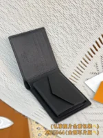 Louis Vuitton Marco Wallet Black Leather 11cm - Image 5