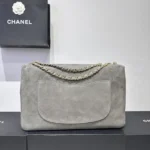 Chanel MaxiC Suede Handbag - Image 5