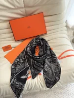 Hermes 2026 Silk-Cashmere Scarf 140x140cm - Image 5