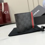 Gucci Primavera GG Bifold Coin Wallet with Web Stripe - Image 5