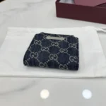 Gucci Generation GG Denim Zip Card Wallet - Image 5