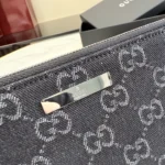 Gucci Generation GG Denim Long Zip Wallet 19cm - Image 5