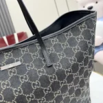 Gucci Generation GG Denim Tote Bag 38cm - Image 5