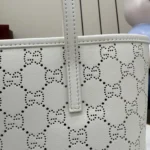 Gucci Generation Perforated GG Leather Tote Bag 25cm - Image 5