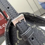 Gucci Generation GG Denim Flap Shoulder Bag 31cm - Image 5