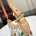 Gucci Generation Flora Print Shoulder Bag with Chain 21cm - Image 5