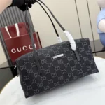 Gucci Generation GG Denim Boston Shoulder Bag 29cm - Image 5