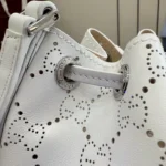 Gucci Generation Perforated GG Leather Bucket Bag 15.5cm - Image 5