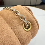 Gucci GG Marmont Vertical Quilted Suede Chain Bag 20.5cm - Image 5