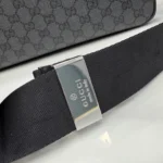 Gucci Essence Classic GG Messenger Bag Black 35.5cm - Image 5