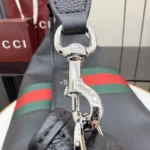 Gucci Primavera Web Stripe Leather Duffle Bag 65cm - Image 5