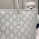Gucci Generation Perforated GG Leather Tote Bag 38cm - Image 5