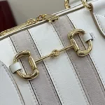 Gucci Borsetto Horsebit Leather Boston Bag - Image 5