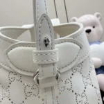 Gucci Giglio Perforated GG Leather Tote Bag 25cm - Image 5